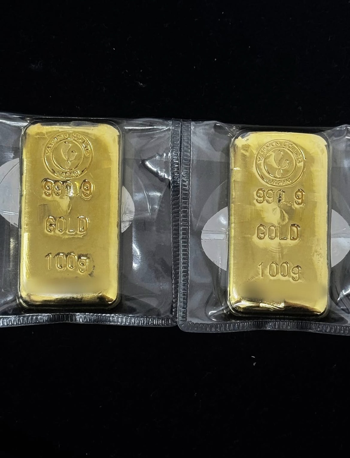 純金インゴット 100g×2 買取実績